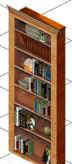 Книжный шкаф- размер 113 КБ. Для скачивания кликнуть на изображение объекта