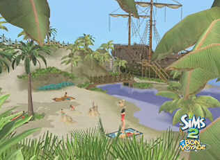 The Sims 2 Bon Voyage. Видео # 1. Размер: 9.65 МБ