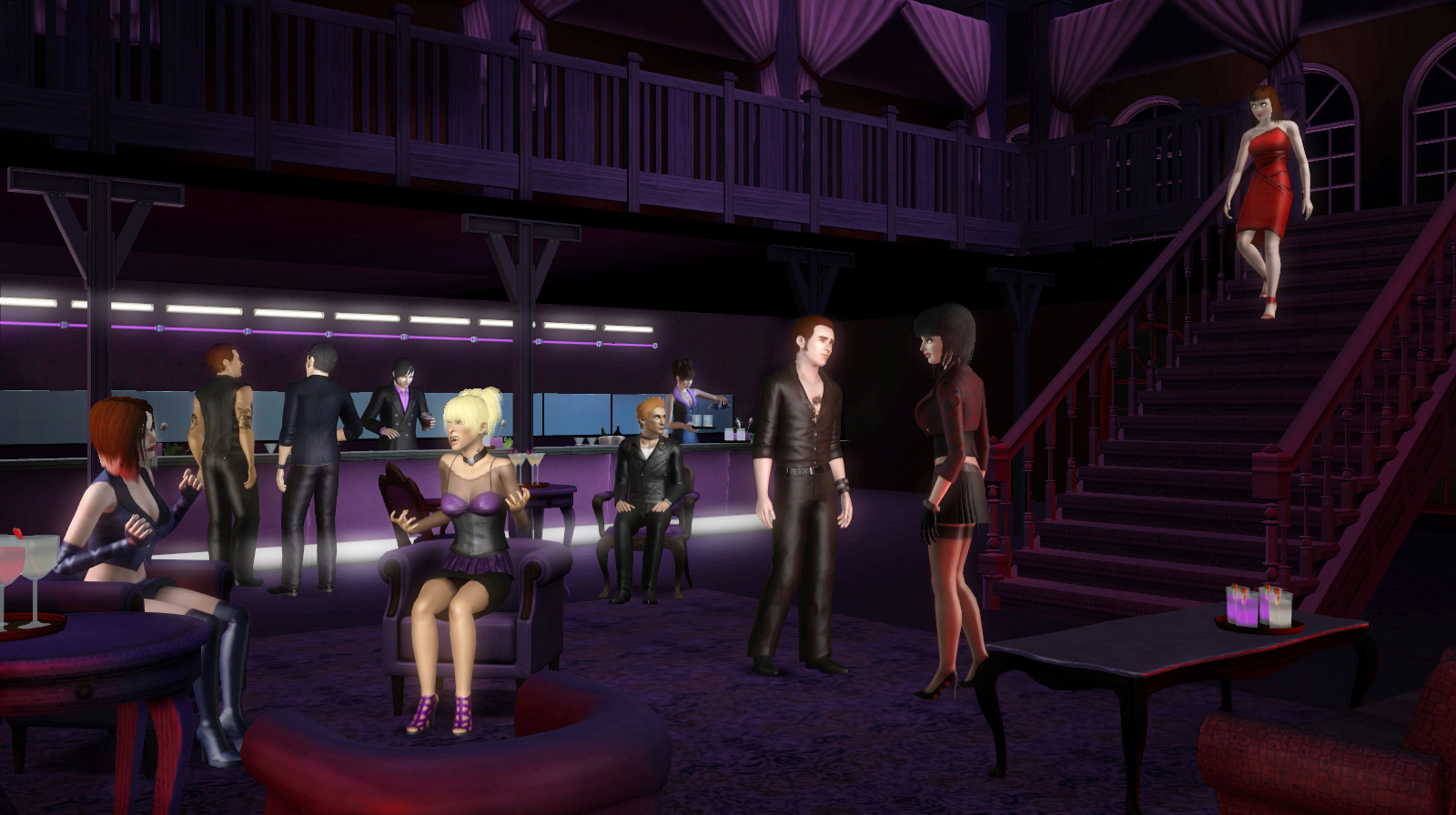 Nights club все сцены. The SIMS 3 В сумерках. Симс 3 дополнение в сумерках. The SIMS Сумерки. The SIMS 3 ночная жизнь.